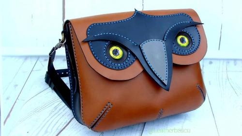 Owl Face Shoulder Bag ££125
